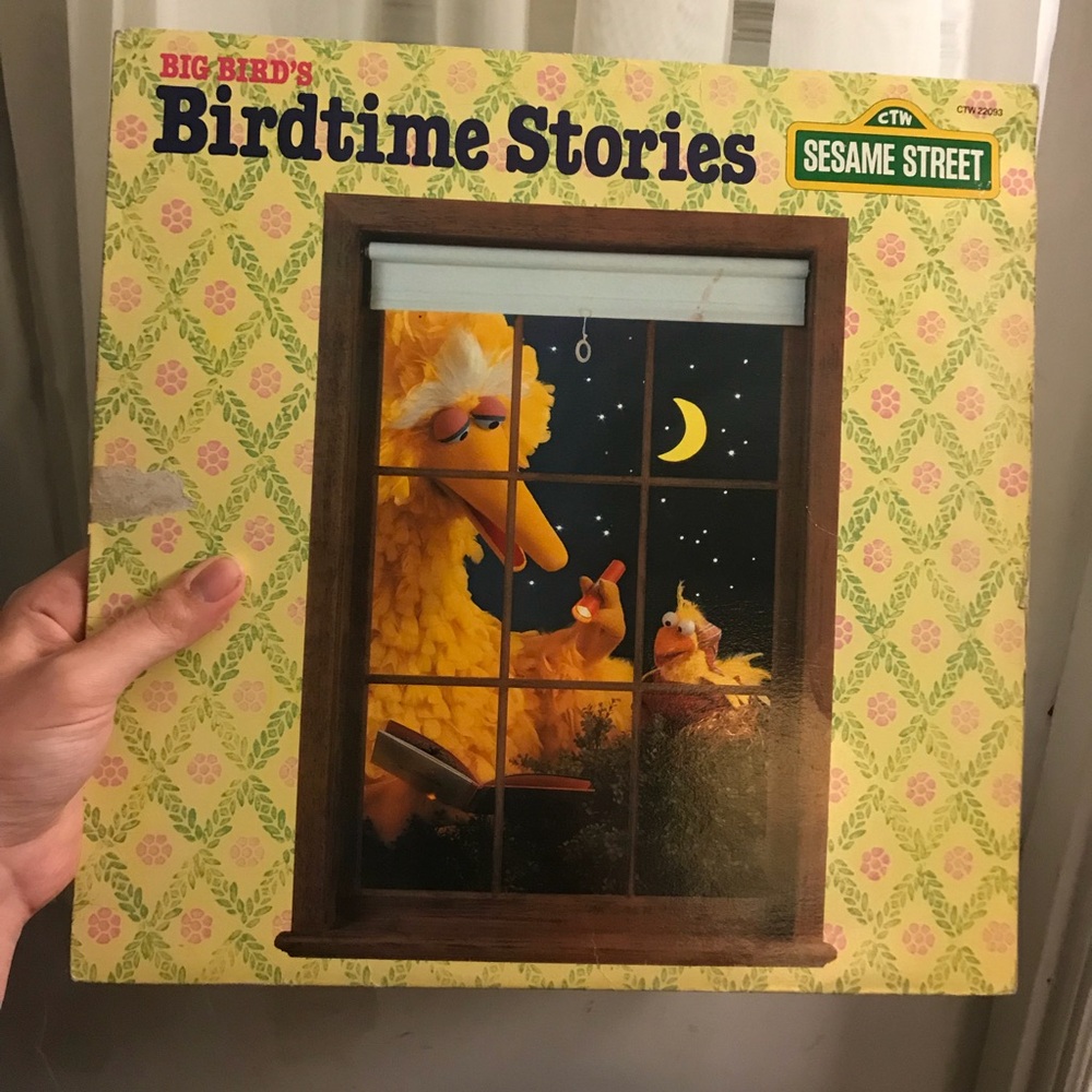 1980 B I G 🐥’s B I R D T I M E stories vinyl record